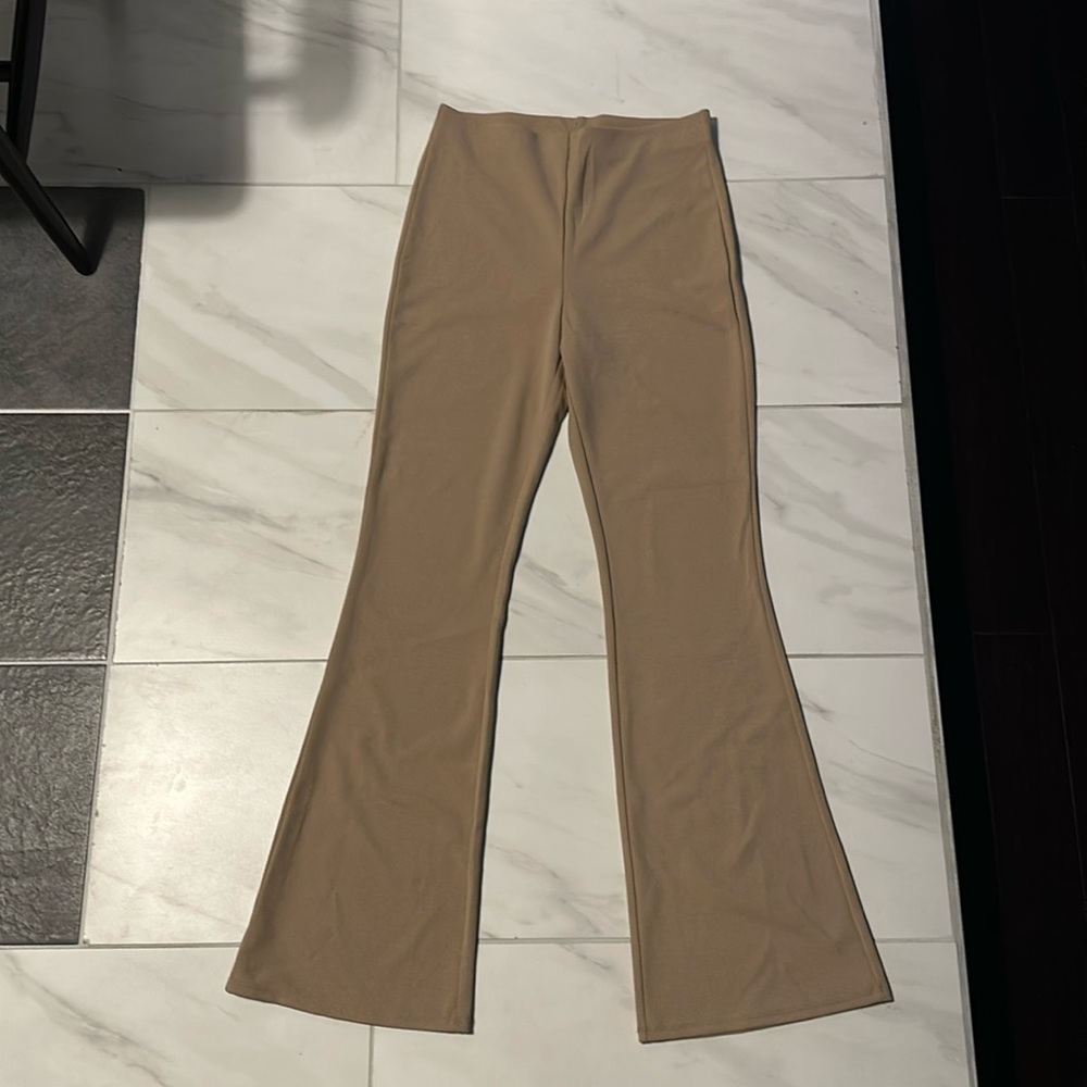 Flared Jersey Leggings